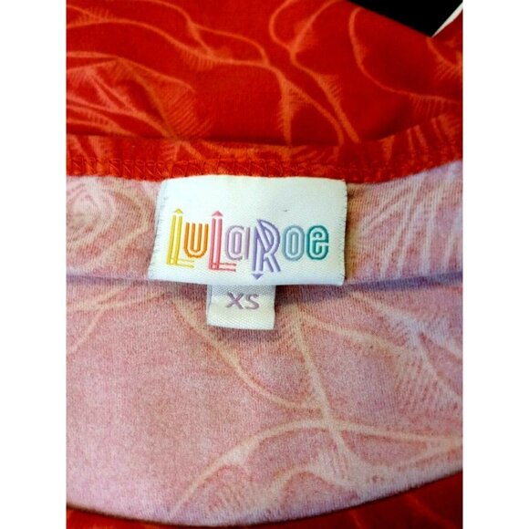 Oversized Stretch Hi Lo Top Size XS Floral LuLaRoe Irma Soft Casual Chic - Picture 3 of 4